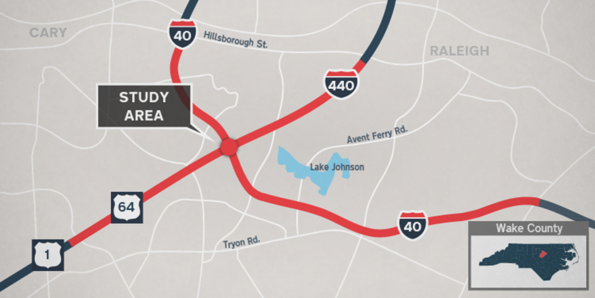 Upcoming I-440 Interchange and I-40 Widening has construction scheduled for 2027.