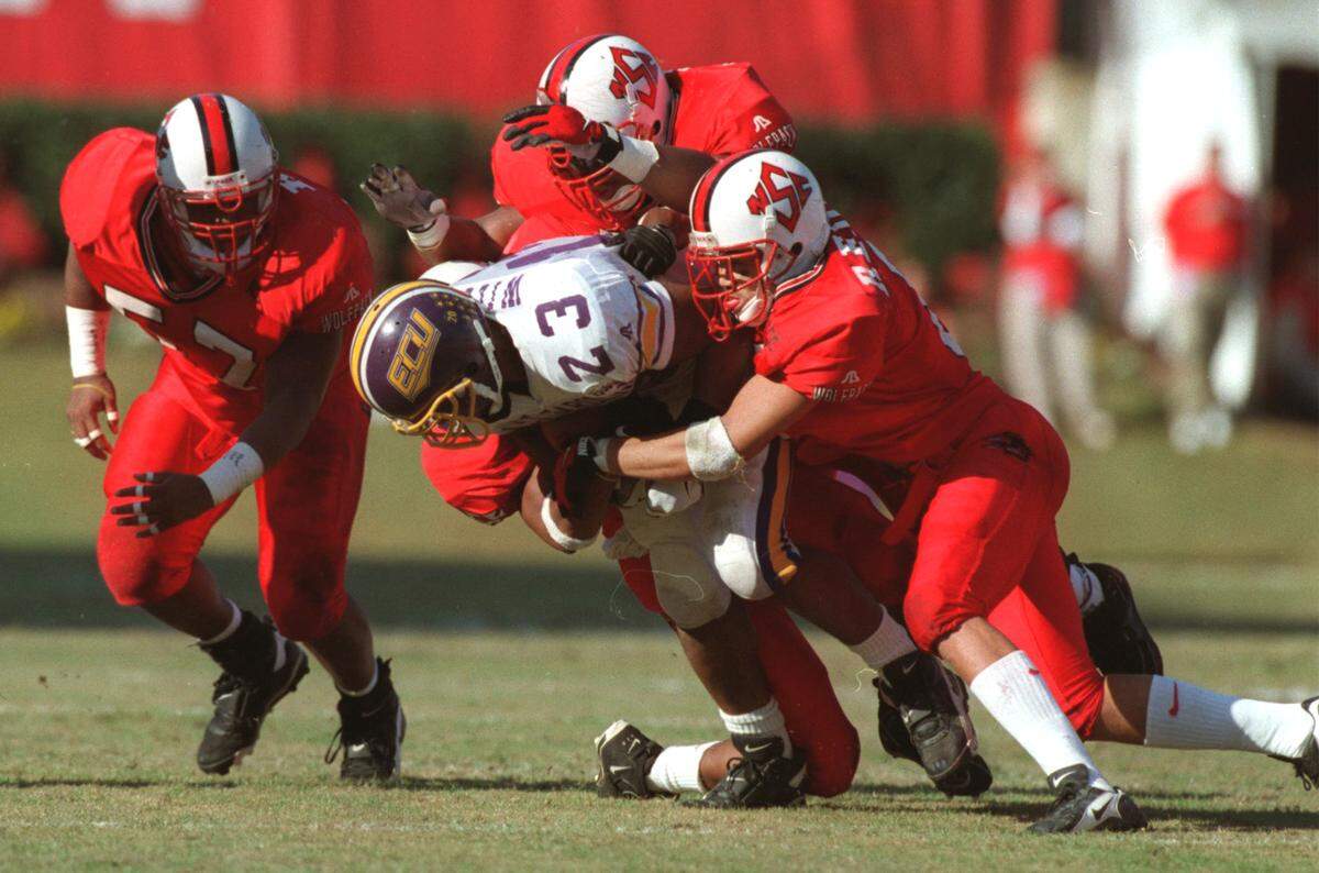 In their game in Raleigh in 1997, N.C. State defeated East Carolina 37-24.