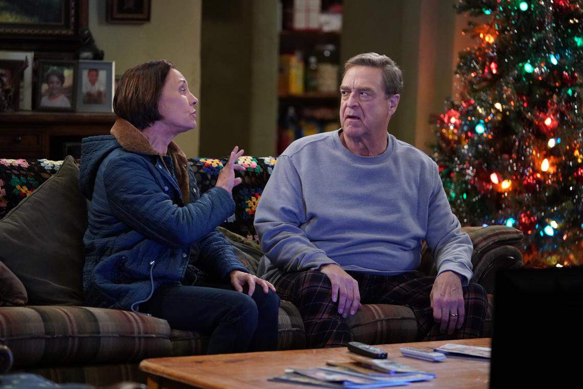Laurie Metcalf and John Goodman in “The Conners” on ABC.