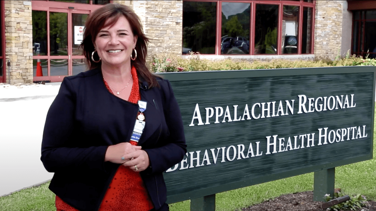 Stephanie Greer, behavioral health services director at Appalachian Regional.