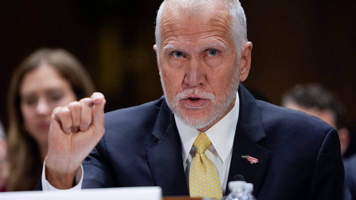 Sen. Thom Tillis (R-NC) speaking at the Senate Appropriations hearing to examine disaster funding needs on Wednesday, Nov. 20, 2024.
