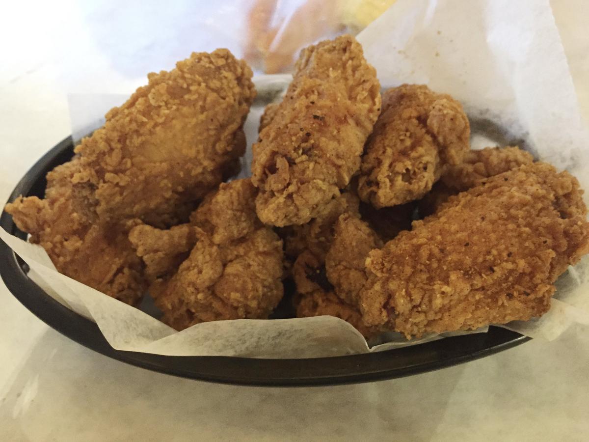 Cajun Wings from Cary Crab House.