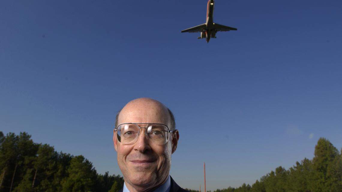 2004 portrait of John C. Brantley, Airport Director of Raleigh-Durham International Airport