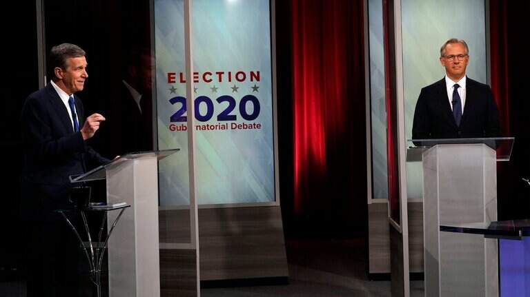 Fact-checking NC’s gubernatorial debate between Gov. Cooper and Lt. Gov. Forest