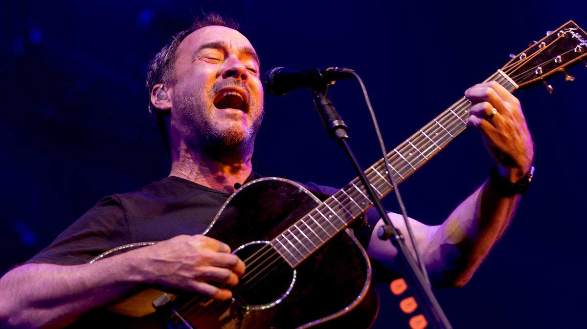 Dave Matthews in concert at Raleigh, N.C.’s Coastal Credit Union at Walnut Creek, Friday night, June 14, 2024.