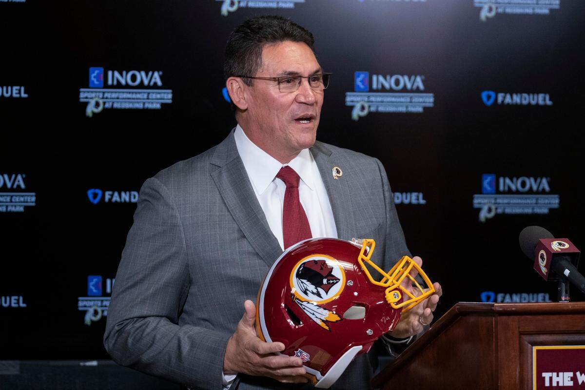 Shortly after the Carolina Panthers fired Ron Rivera in 2019, Washington hired him. Rivera is working with team owner Dan Snyder to come up with a new nickname for the team.