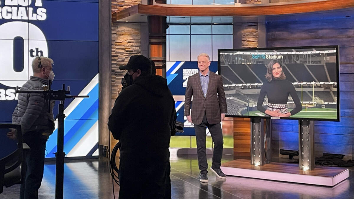 “Super Bowl Greatest Commercials 2021” is an interactive countdown special where viewers will be able to vote live for the top Super Bowl commercial from the past 20 years. Hosted by Boomer Esiason and Daniela Ruah.