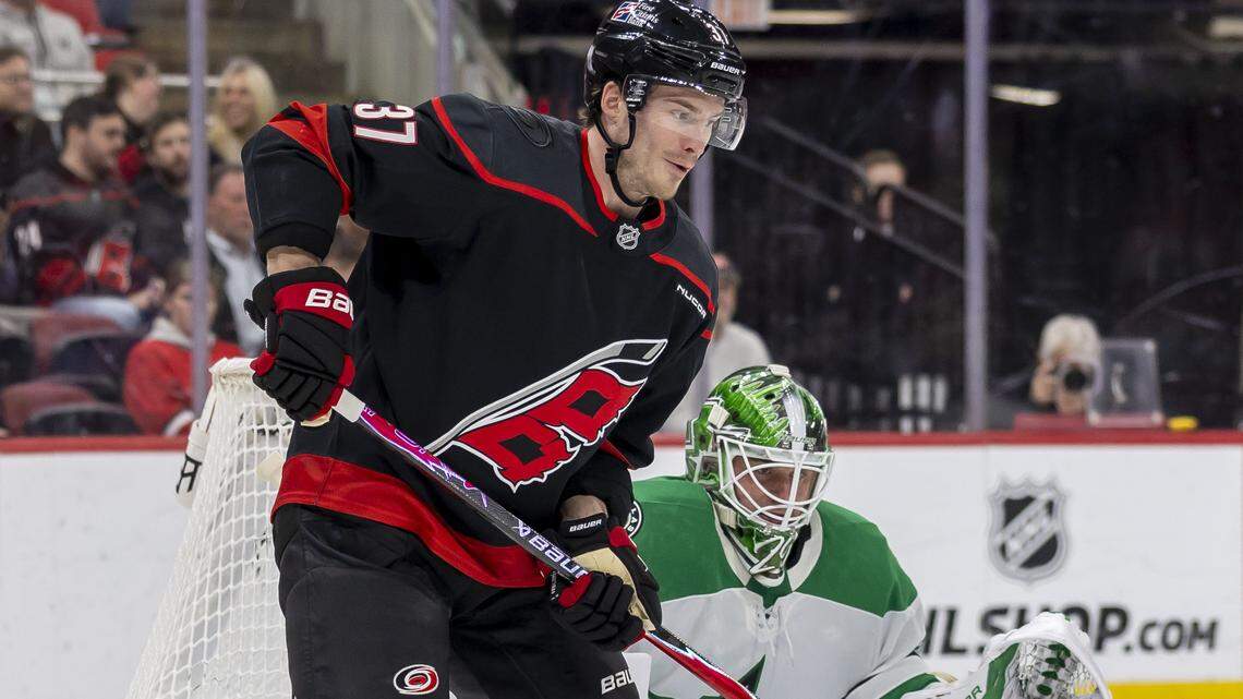 Hurricanes forward’s Olympic experience limited to watching on TV: ‘It’s tough’