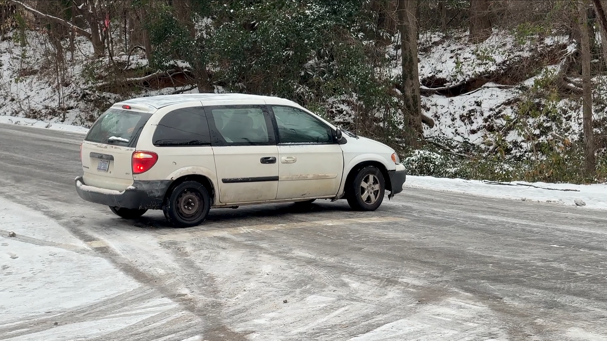 Icy roads may persist beyond Sunday in South Carolina. 