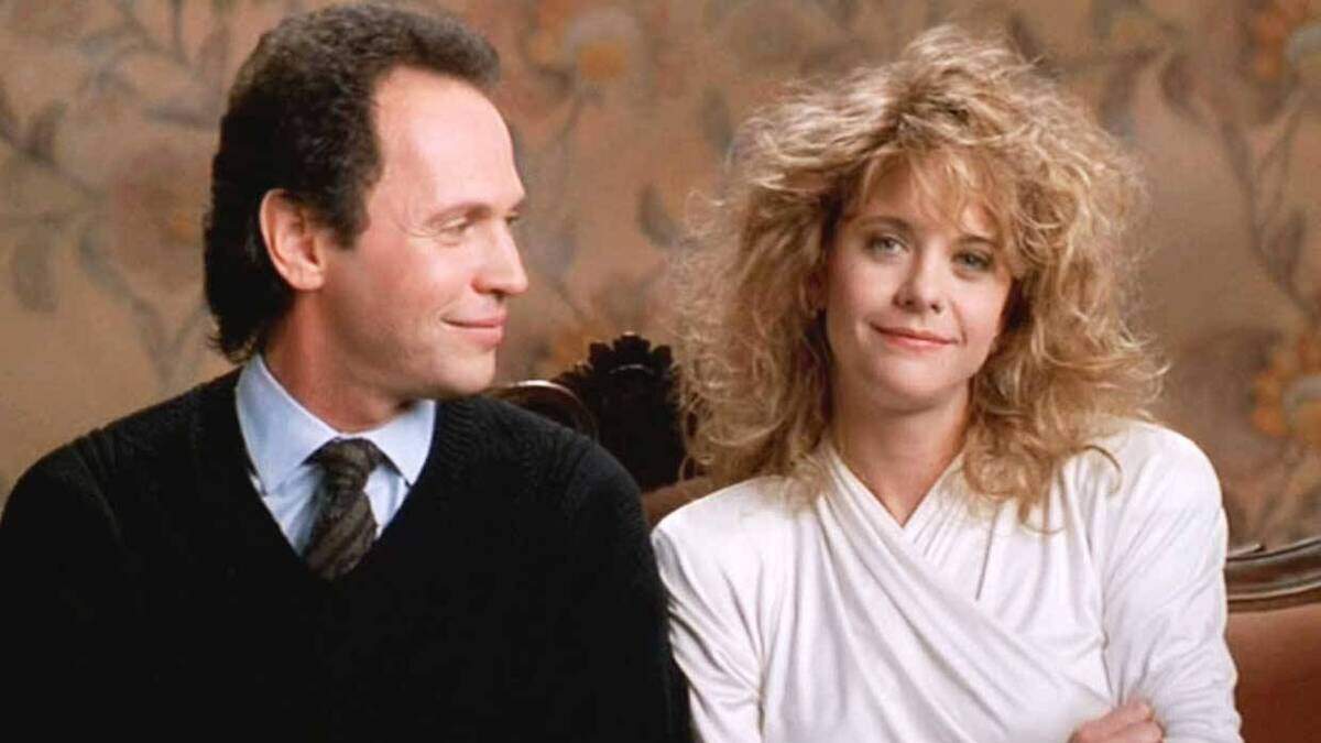 “When Harry Met Sally” stars Billy Crystal and Meg Ryan.