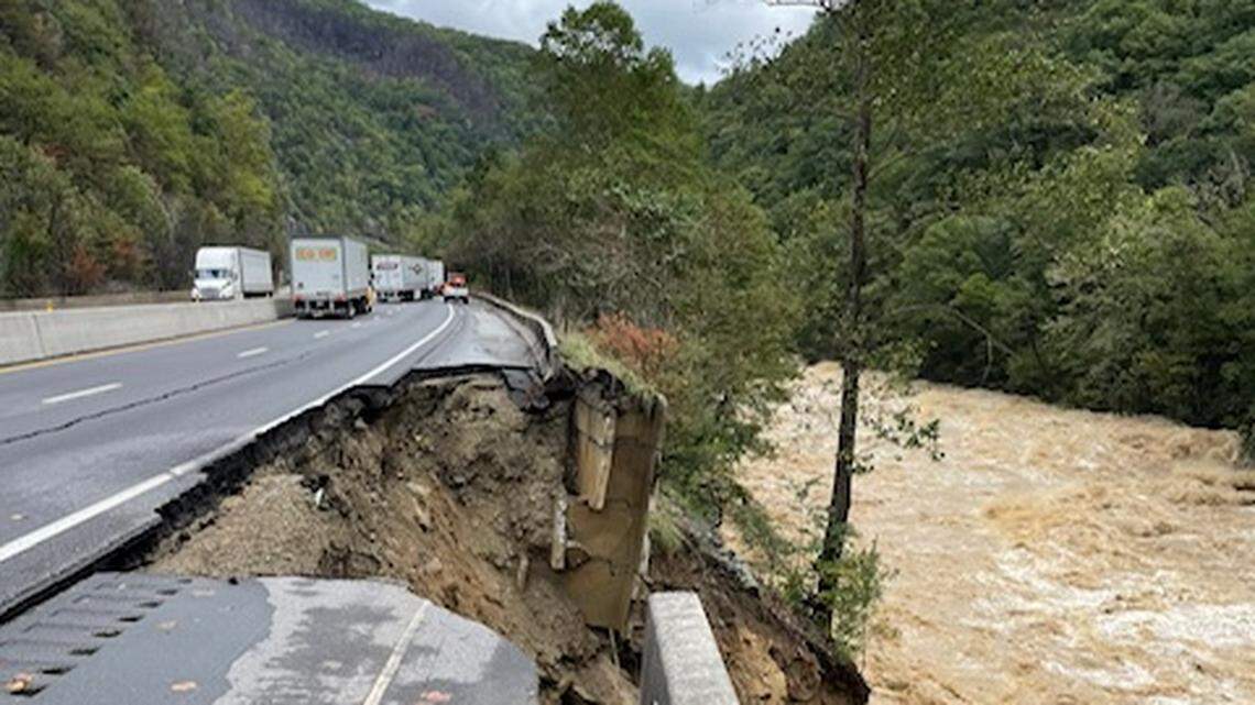 With I-40 closed, truckers get into trouble on curvy mountain roads in NC and TN