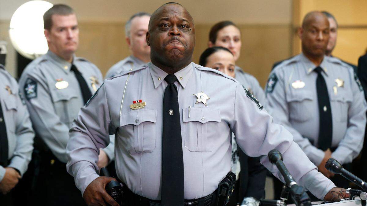 Two fired deputies won a federal lawsuit Thursday, Aug. 29, 2024, against former Wake County Sheriff Gerald Baker, seen here in 2019.