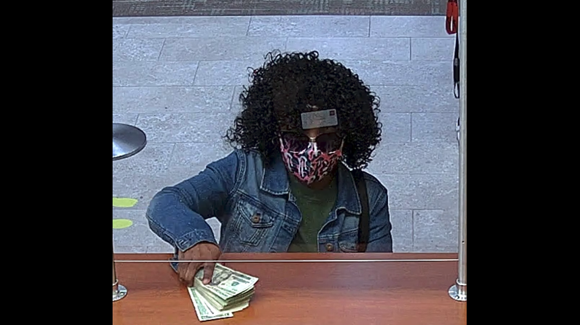 Durham police say a woman robbed the Wells Fargo Bank on Hope Valley Road on Saturday, Oct. 23.