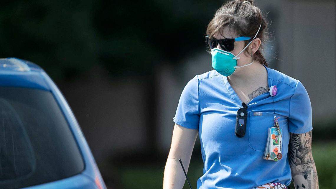 ‘You’re a meme now.’ A UNC nurse becomes the symbolic face of the coronavirus fight.