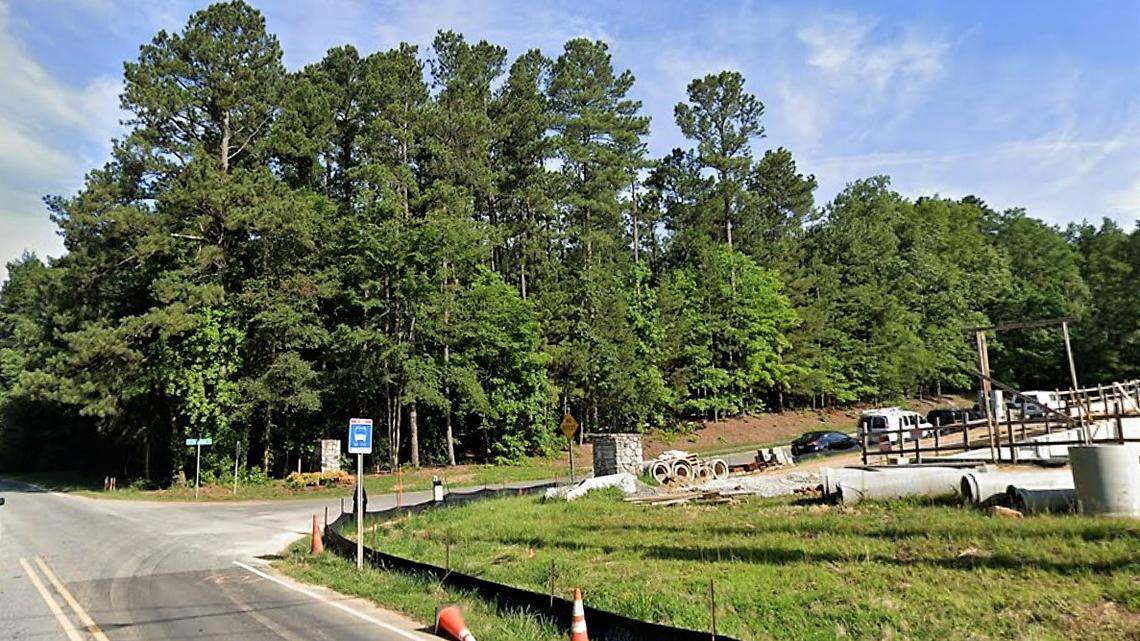 Central West steering committee member Whit Rummel owns this 7.3-acre tract at the corner of Estes Drive and Somerset Drive in Chapel Hill. A developer wants to build townhomes on the site.