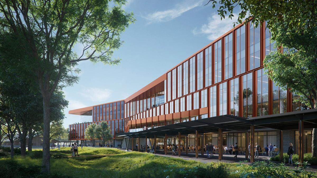 Bandwidth is constructing a 450,000-square-foot headquarters on Edwards Mill Road in west Raleigh.