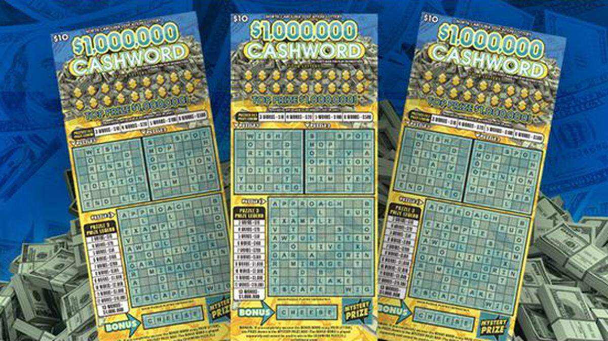A North Carolina woman turned her $10 lottery ticket into a $1 million prize, officials said.