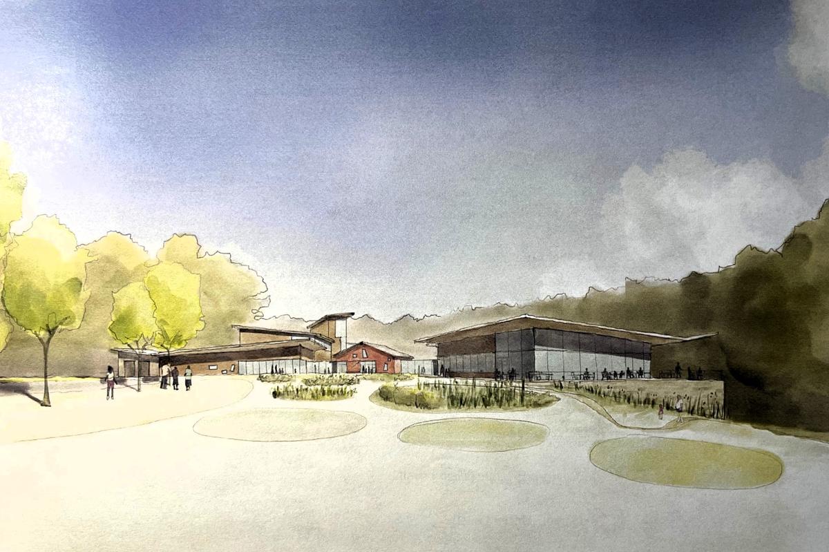 The N.C. Children’s Museum is anticipated to be a 70,000-square-foot building with four levels, most of which will be built into the slope of a hill at 510 Mt. Carmel Church Road in Chapel Hill.