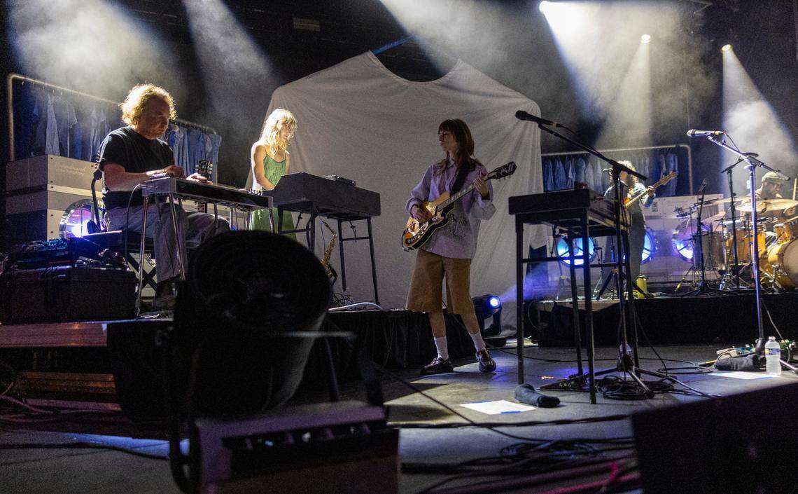 Faye Webster performs at City Plaza in Raleigh during the Hopscotch Music Festival on Friday, Sept. 6, 2024.