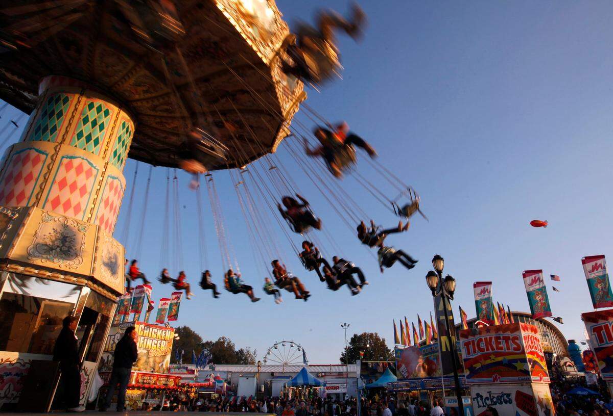 The N.C. State Fair in Raleigh brings out over 800,000 guests every year.