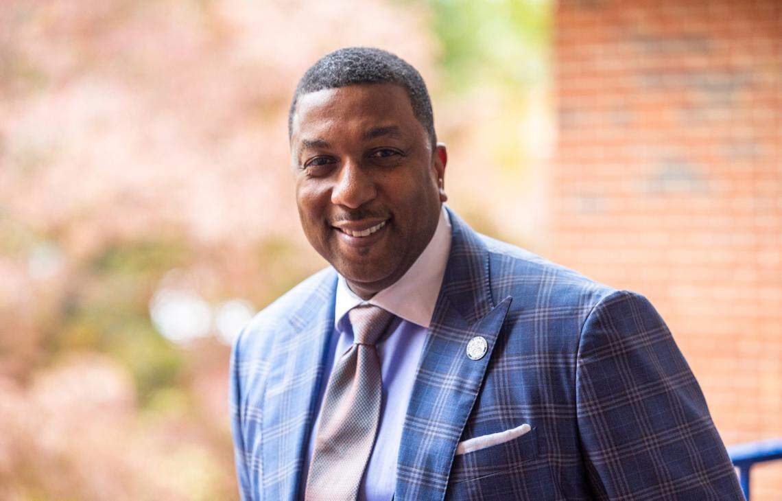 Fayetteville State University Chancellor Darrell Allison.