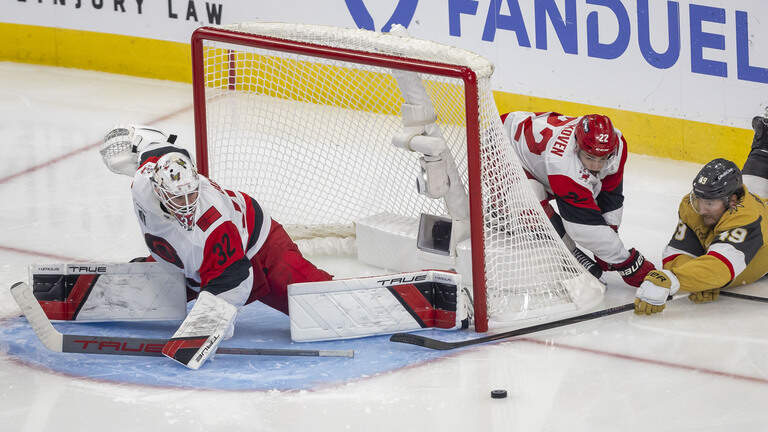 Inside Brandon Bussi’s big night as the Hurricanes even up the Stanley Cup Final