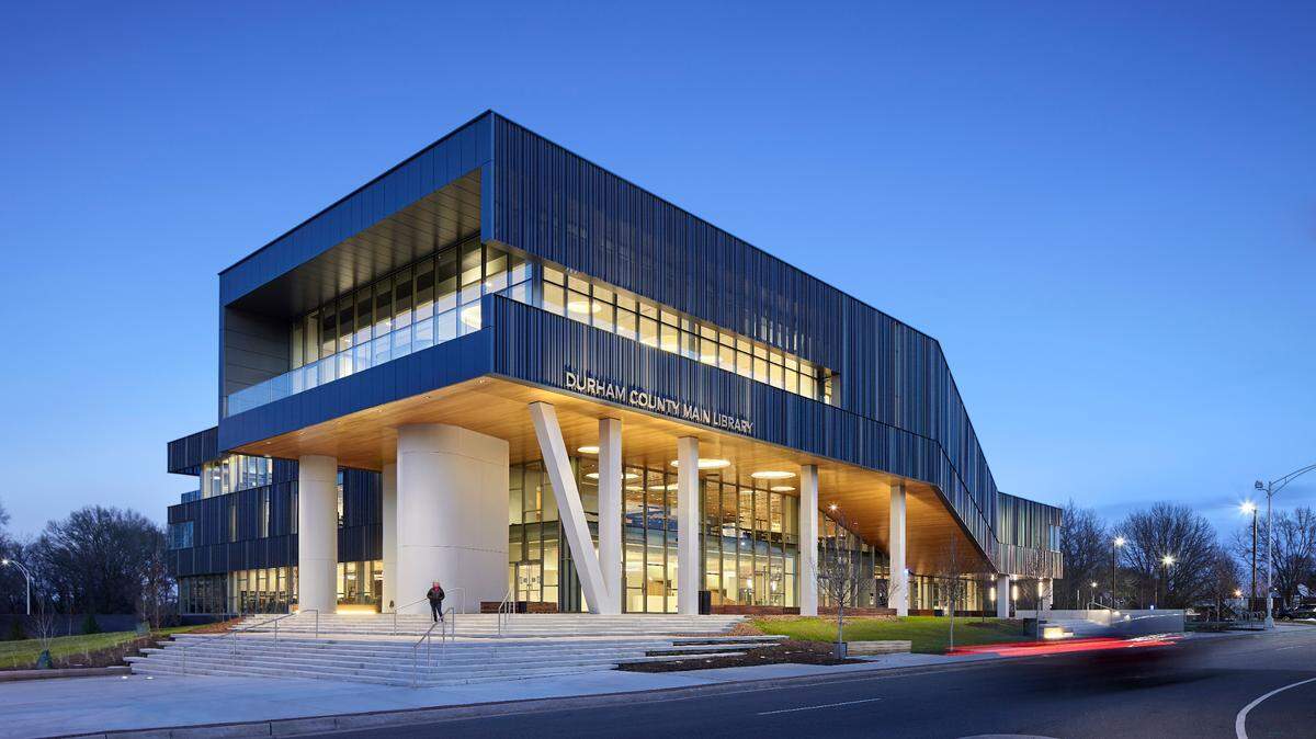 The Durham County Main Library