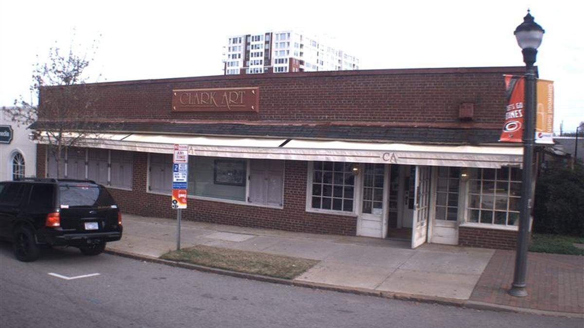 The former Clark Art building on Glenwood Avenue is destined to be a bar and restaurant with live music.