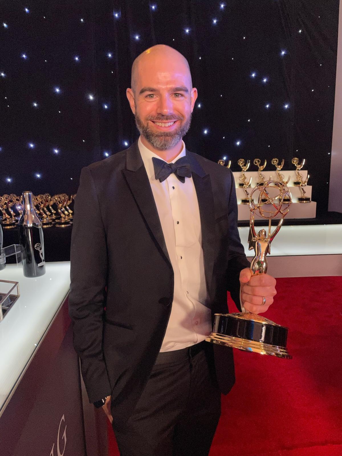Kip Kroeger is the supervising producer for the hit Apple TV+ series Ted Lasso. The series won 7 Emmys in September, including Outstanding Comedy Series. Kroeger, a 2004 alum of N.C. State University, is a supervising post-production producer on the show.