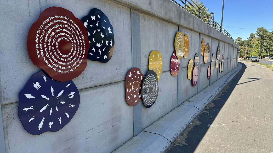 Raleigh’s Atlantic Avenue project finally complete, art and poetry included