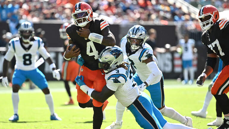 Carolina Panthers can’t hold off Cleveland Browns’ late surge. Fast observations