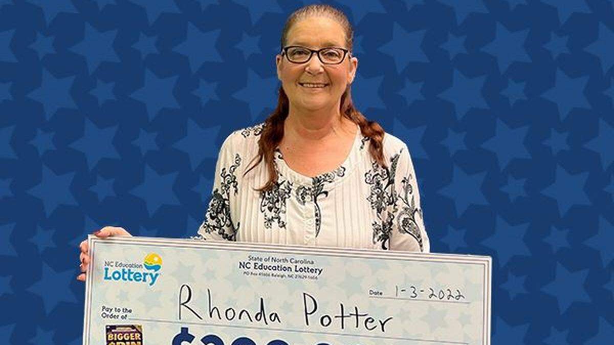 A grandma of four working two jobs won $200,000 after buying a $10 lottery ticket in North Carolina.