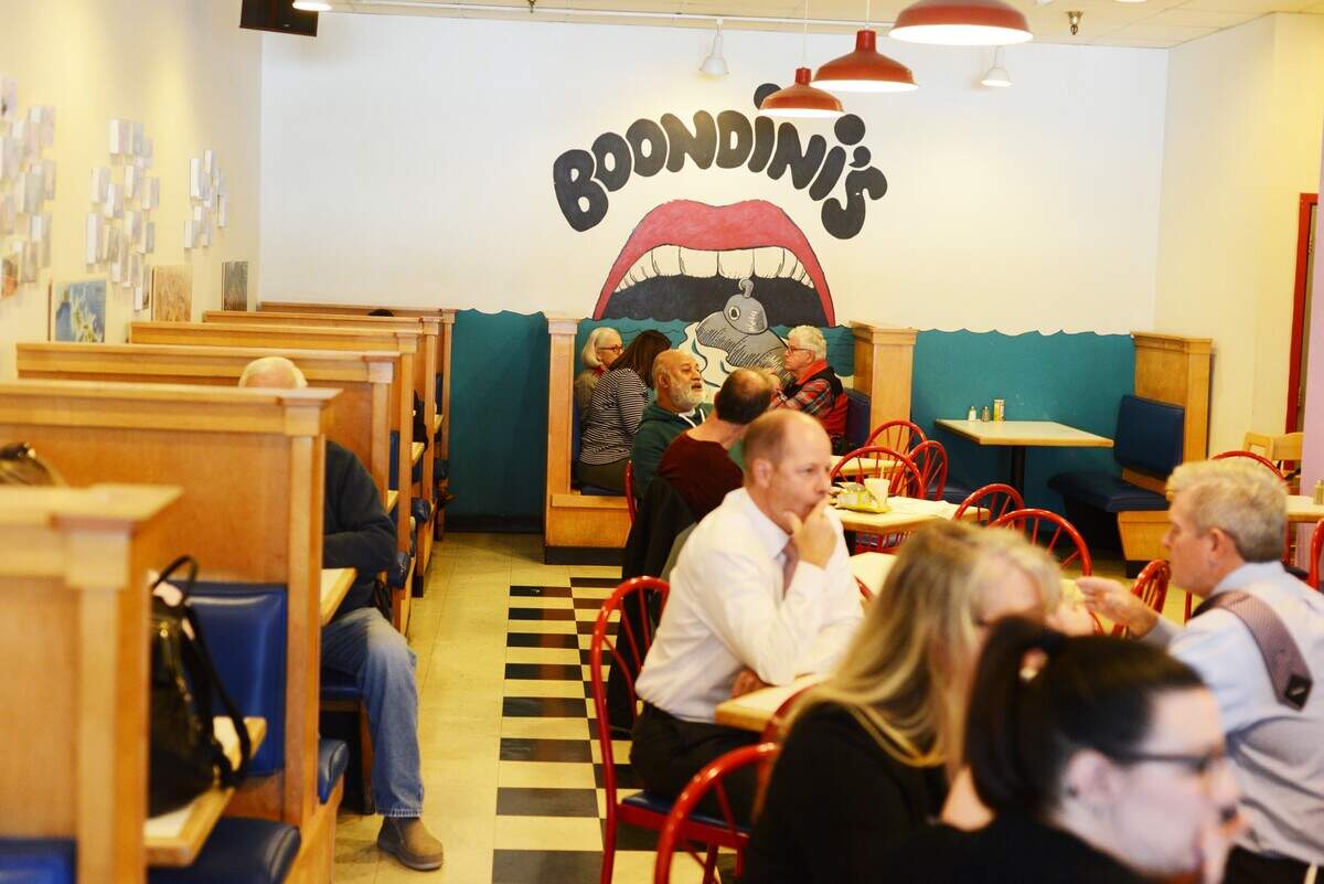 Boondini’s is filled with the lunchtime rush on its second to last Wednesday ever. The North Raleigh sandwich shop will close Dec. 12.