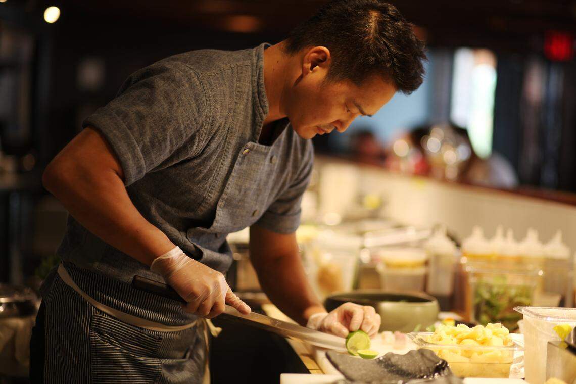 Chef Michael Lee owns M Sushi, M Kokko and M Tempura. He is opening a second M Sushi in Cary in 2021.