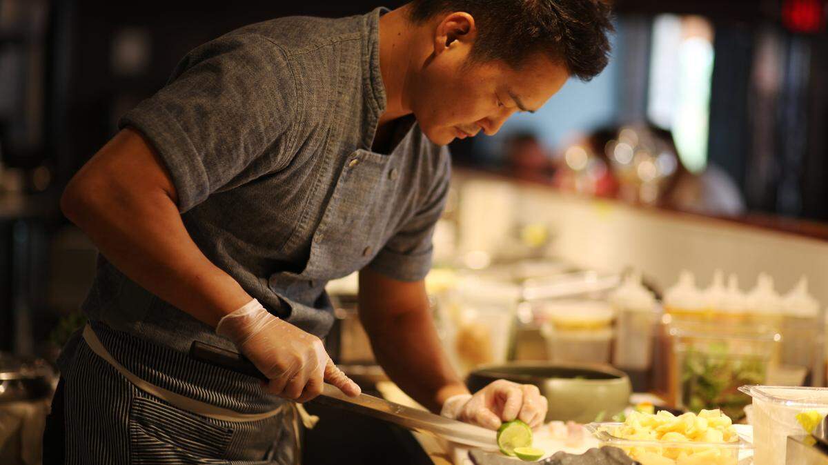Chef Michael Lee owns six Triangle restaurants, including the newly opened M Test Kitchen in Cary.