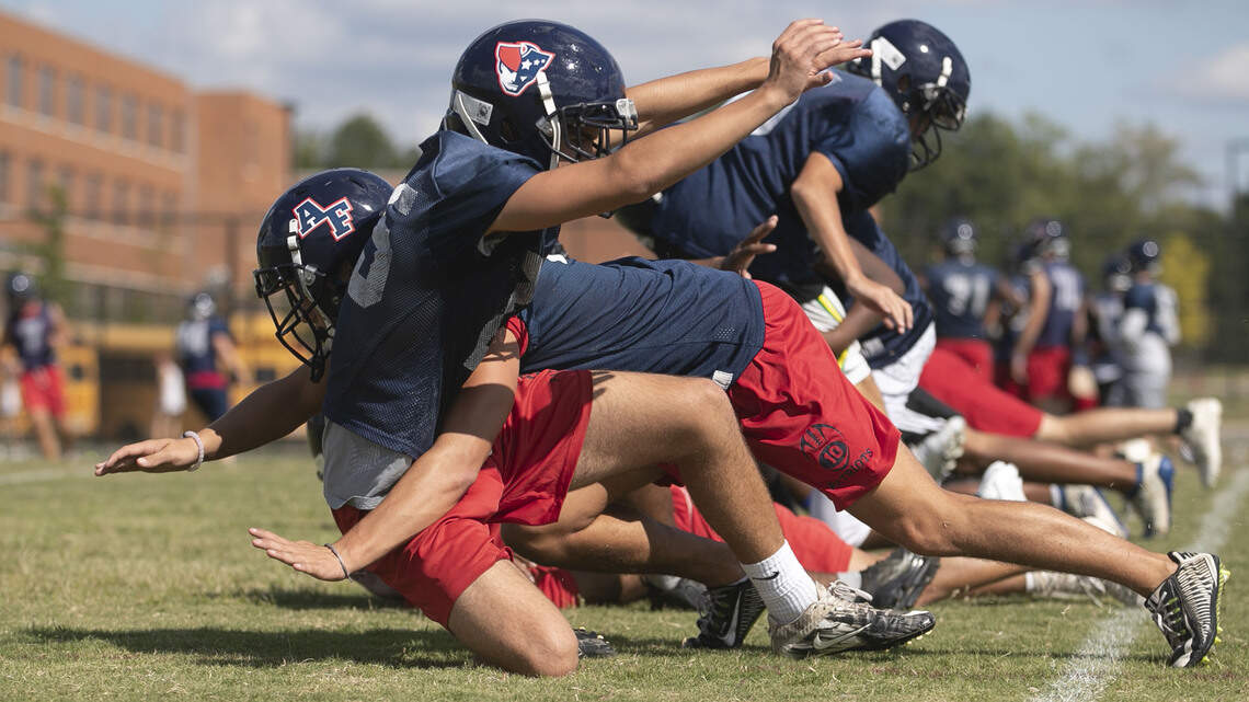 Is this football’s future? How a North Carolina high school protects players’ heads.