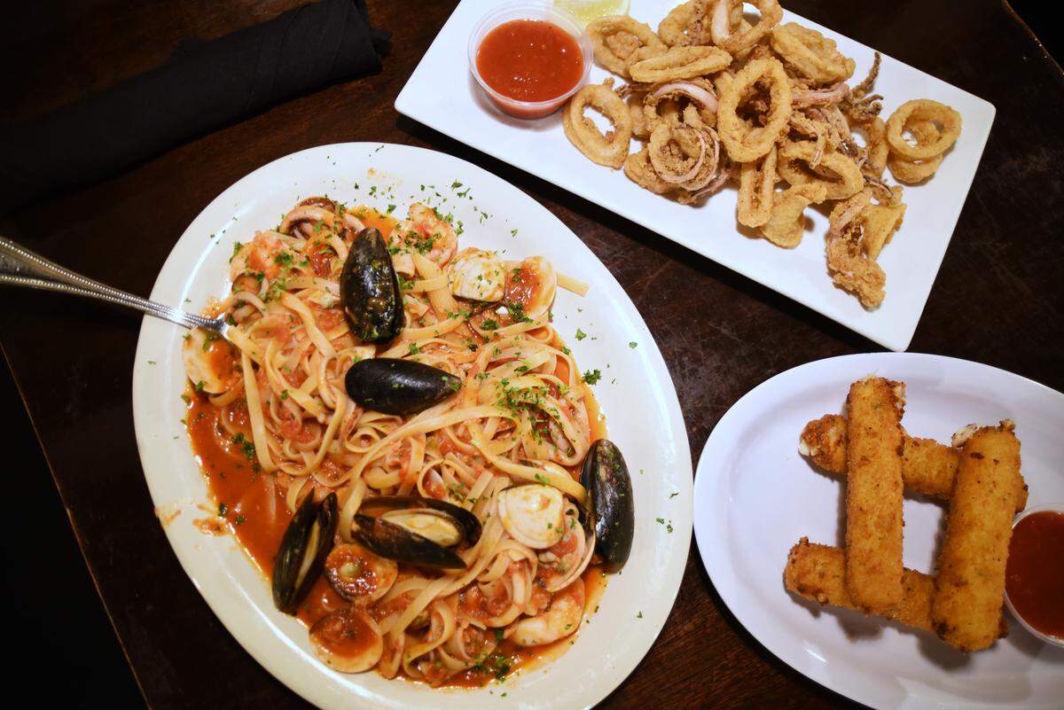 A feast of dishes at Pomodoro’s Italian Kitchen in Durham, voted the Best Italian Restaurant in the Triangle by readers.