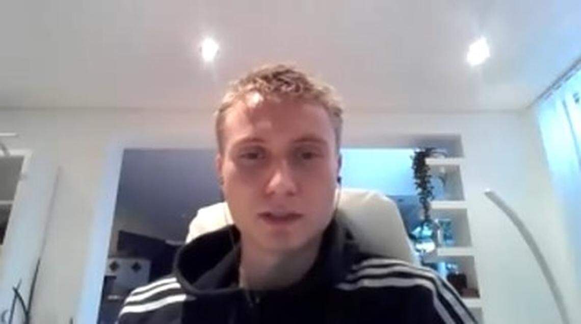 N.C. State goalkeeper Leon Krapf, a native of Germany, is the president of the Wolfpack’s athlete advisory council and the ACC’s student representative to the NCAA, where he serves on a committee charting the future of that organization.