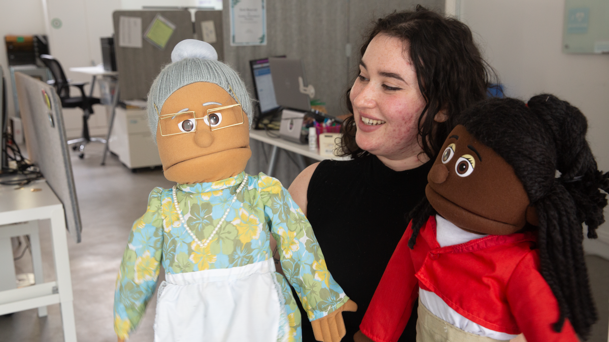 Alex Mavrogenis is the Orange County Rape Crisis Center’s Youth Education Program Coordinator. She runs Safe Touch, a child sexual abuse prevention program designed for elementary school students.