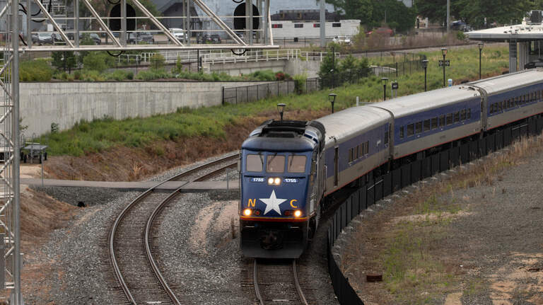 Now when you buy an NC train ticket, the bus ride to or from the station is free