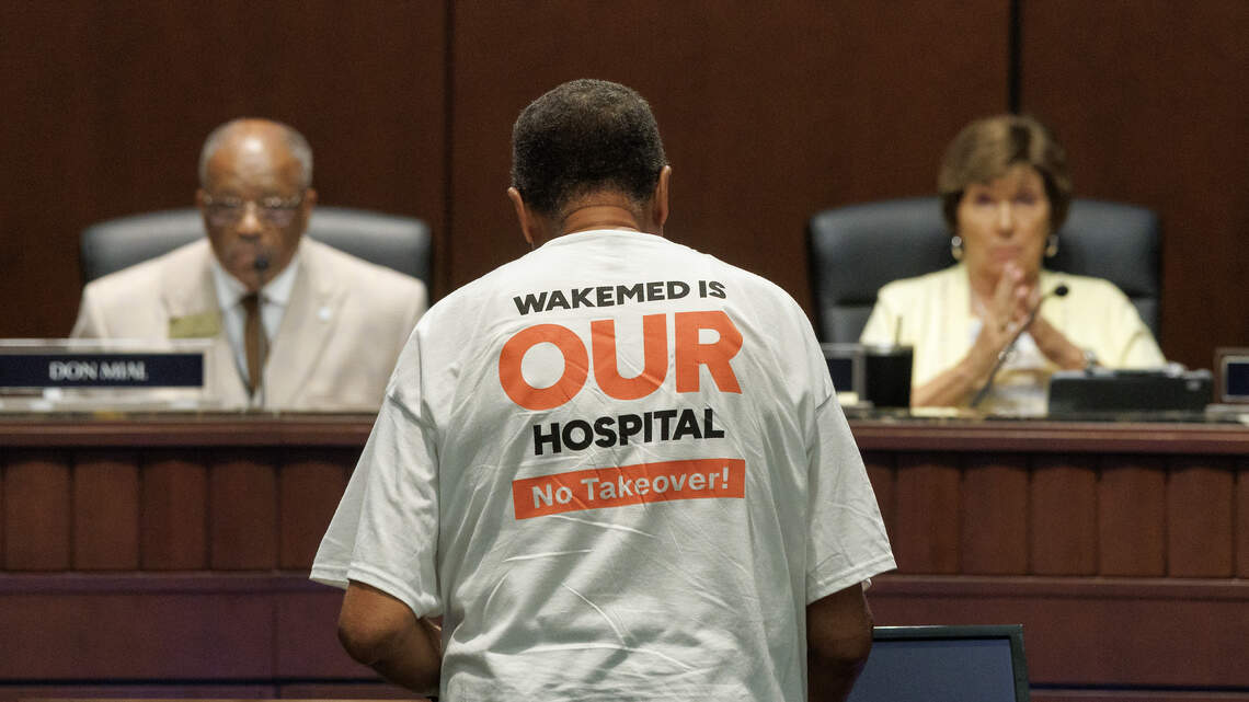 What people said at Wake County’s hearing on WakeMed-Atrium Health merger