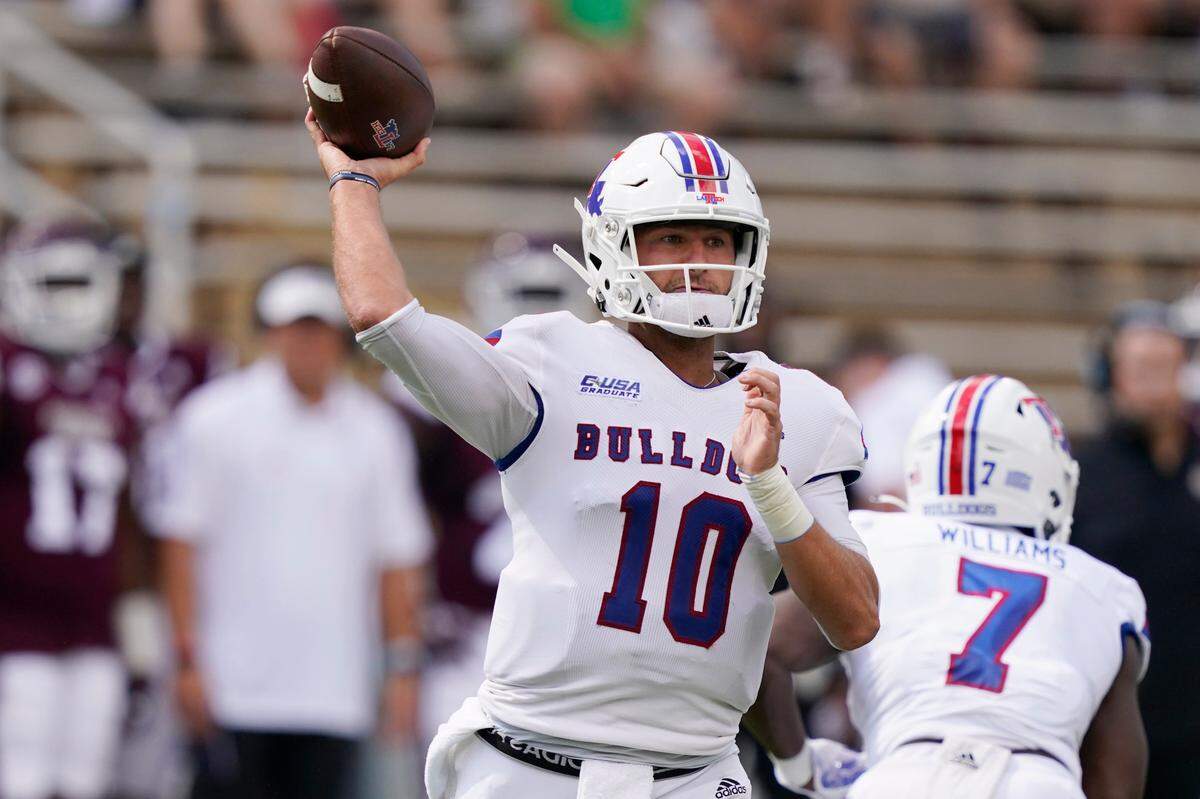 Louisiana Tech quarterback Austin Kendall.