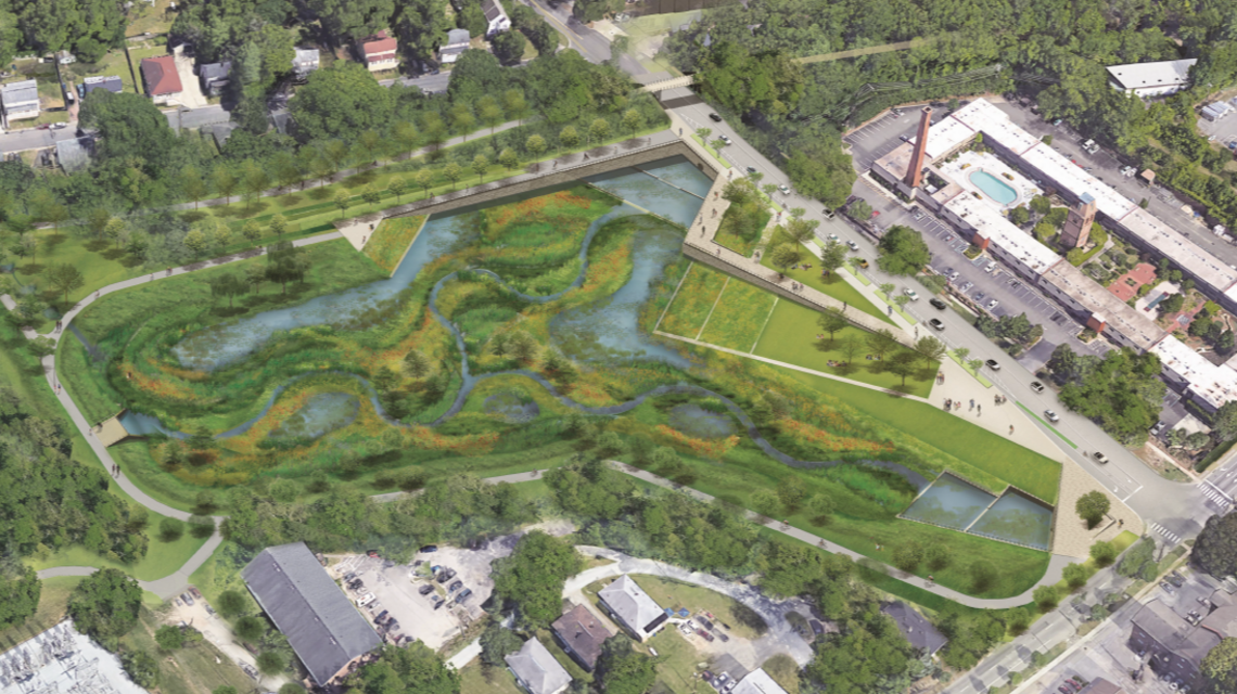 Work on Durham urban wetland to reroute downtown traffic for months. What’s coming?