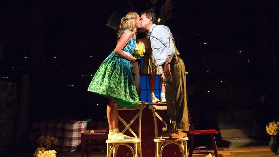Review: Top-notch cast and inventive staging give ‘Big Fish,’ the play, new life