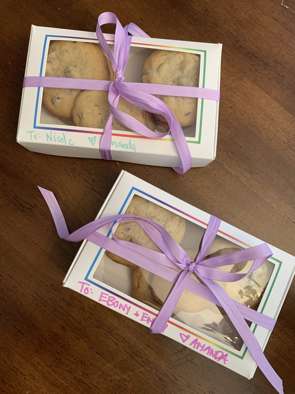 Amanda Bordeaux enjoys surprising her friends with homemade chocolate chip cookies.  “Giving little gifts to others fills me with joy,” says the Raleigh resident.