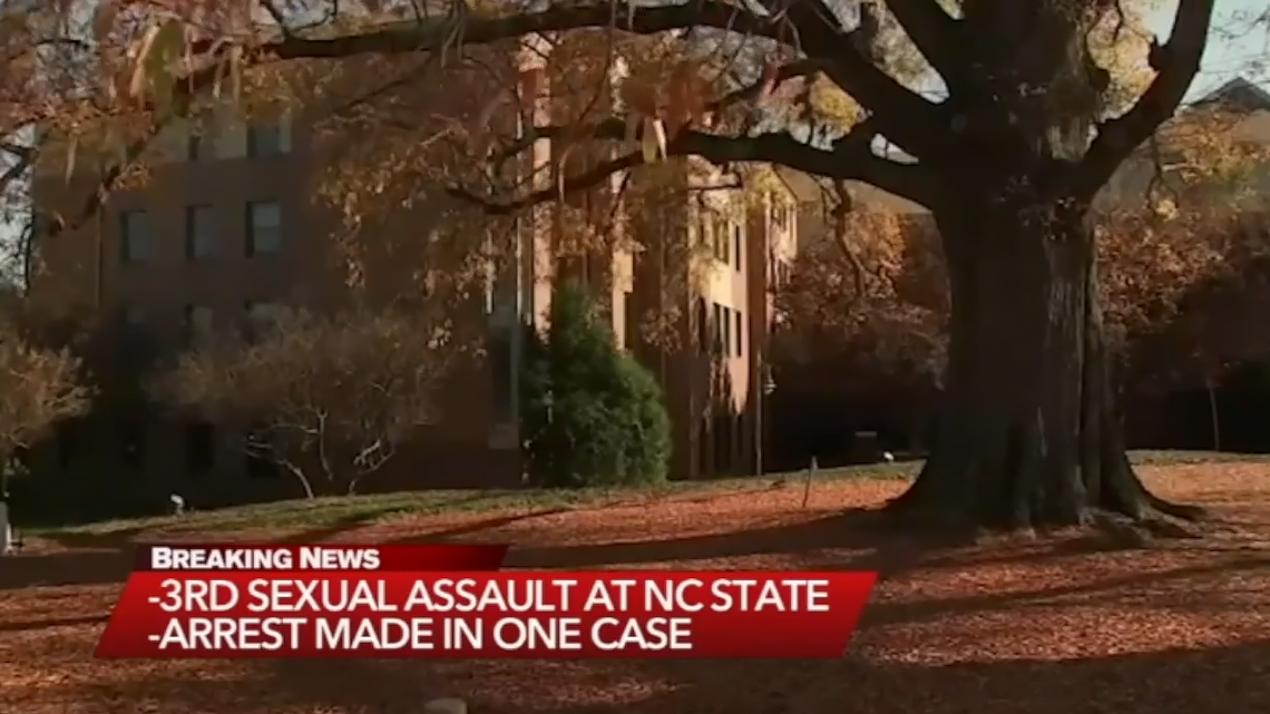 Man arrested in connection with two sexual assault cases at NC State ...