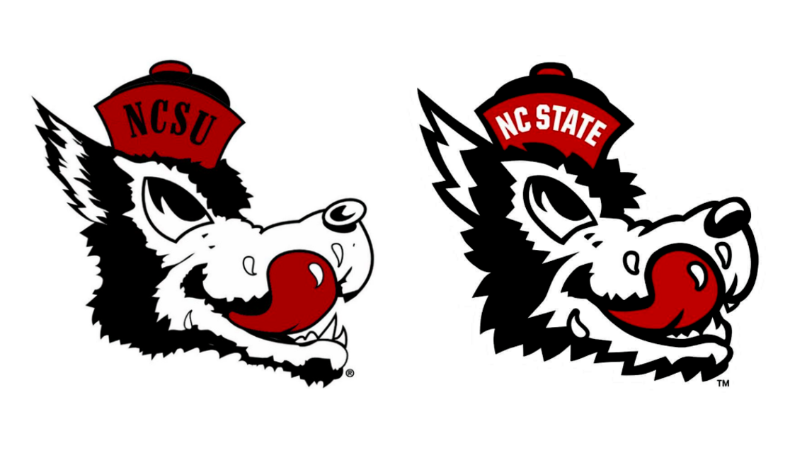 NC State has updated its vintage ‘slobbering wolf’ logo. Here’s why