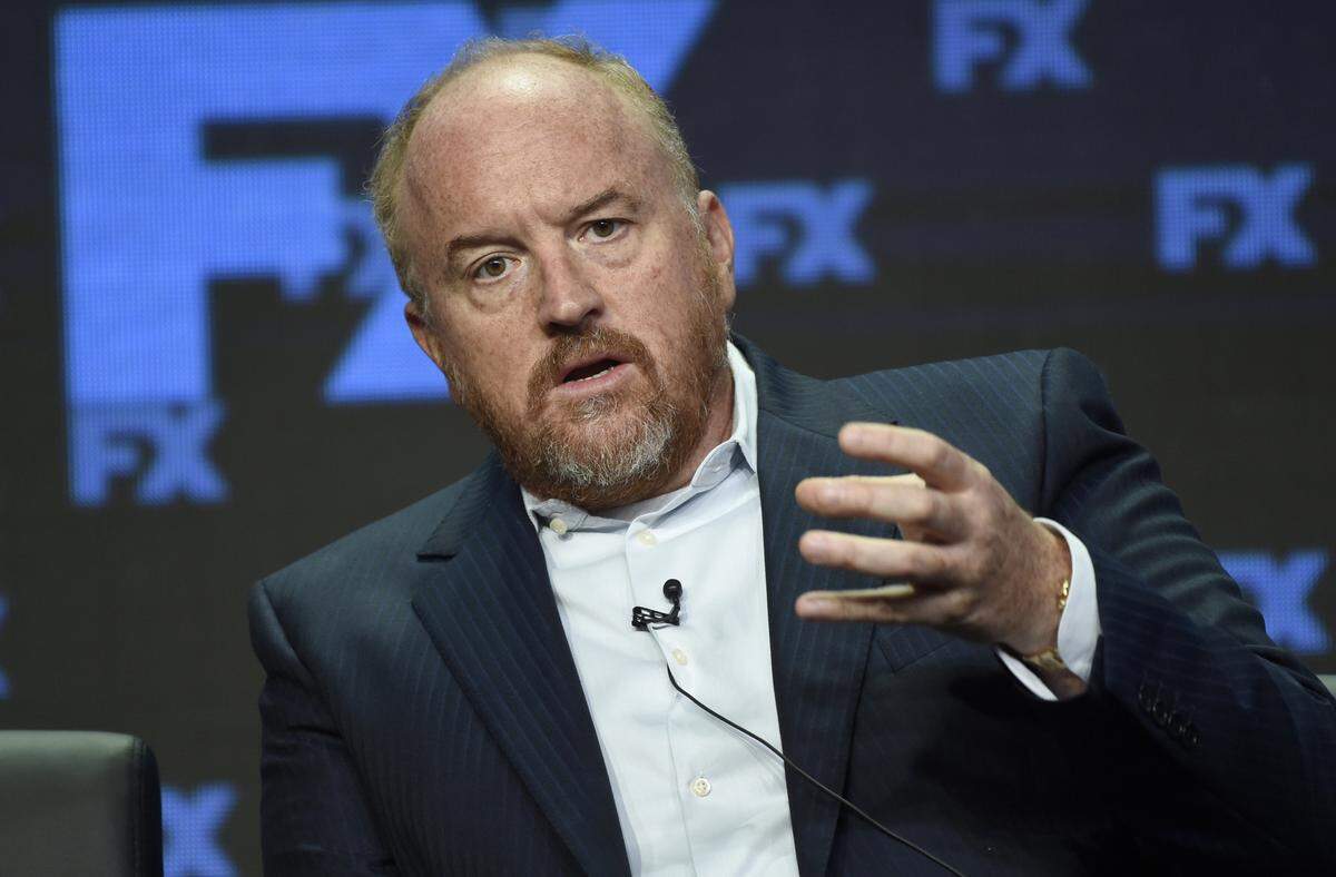 Louis C.K. in an August 2017 file photo taken during the Television Critics Association Summer Press Tour at the Beverly Hilton in Beverly Hills, Calif.