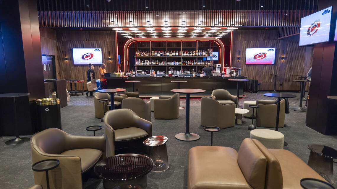 Fans get a first look at Lenovo Center renovations. What’s been upgraded so far?