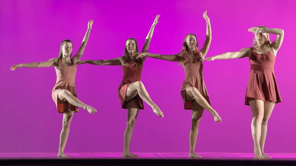 Green Hope High School dance students perform their routines. Students are trying to prevet the elimination of the school’s dance program.